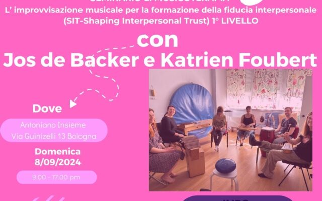 Seminari in Musicoterapia con Jos de Backer