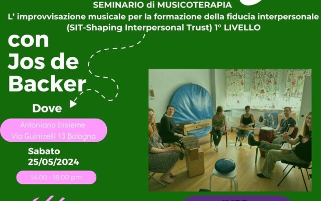 Seminari in Musicoterapia con Jos de Backer
